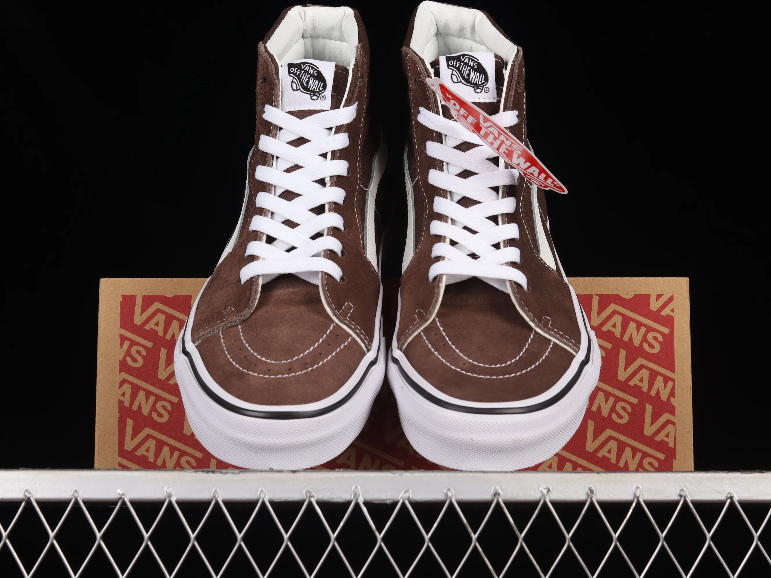 All Categories Vans Vans Series Vans Hi Vans High Top Vans Sk8-Hi Mocha Brown Vans Official Japanese Style High Top Casual Canvas Shoes VN0A5JMJ8EE